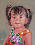 Grace Ganz-Girl with pigtails
